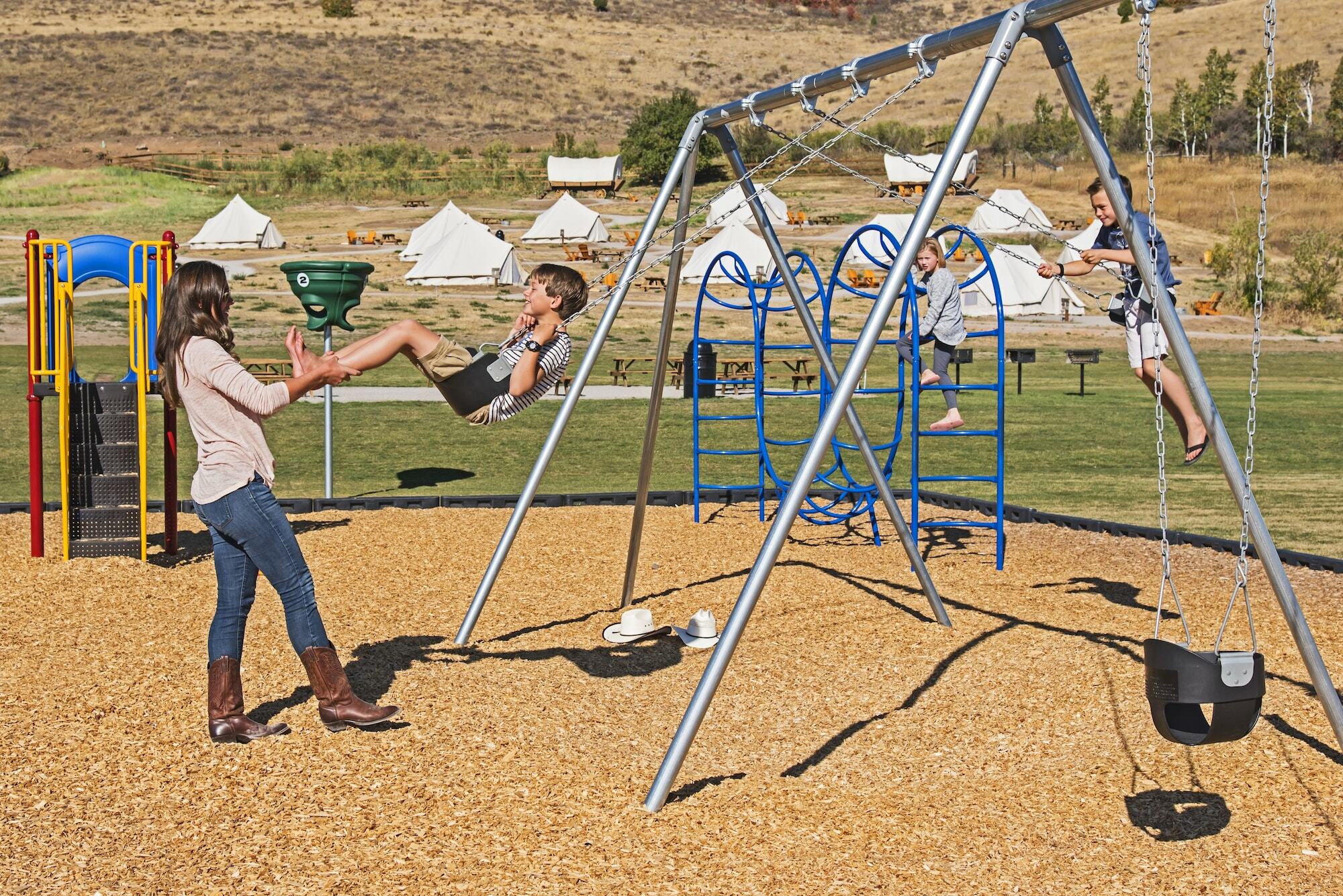 Conestoga Ranch Glamping Resort Garden City Eksteriør bilde